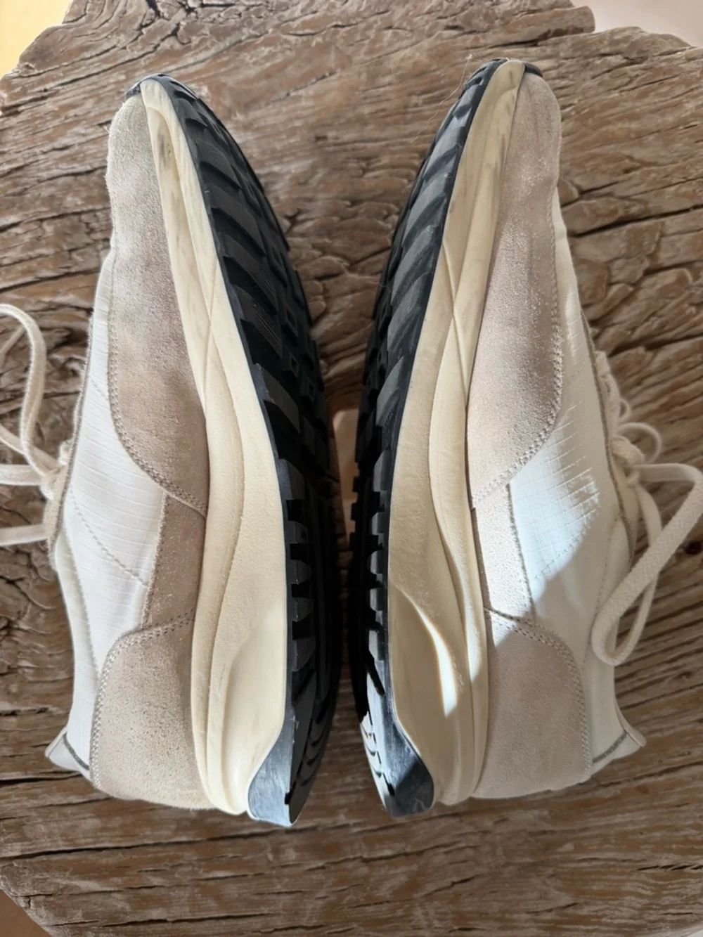 Woman by Common Projects Premium Athletic Shoes with Suede Trim - Picture 6 of 6